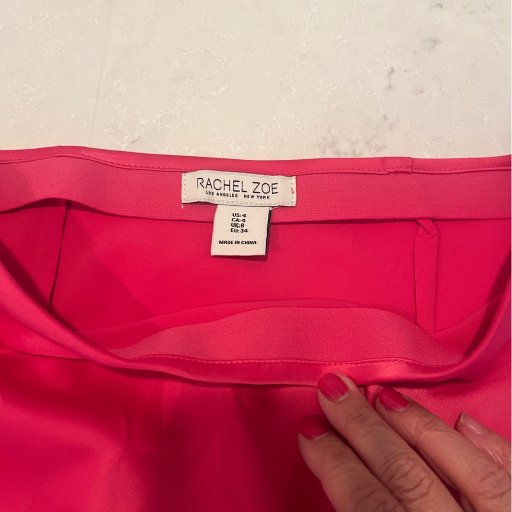Rachel Zoe- Hot Pink Women's Skirt Size 4 - Picture 2 of 6